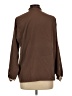 Unbranded 100% Polyester Color Block Brown Long Sleeve Blouse Size L - photo 2