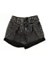 Blank NYC 100% Cotton Black Denim Shorts Size 24 waist - photo 1