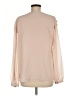 Calvin Klein 100% Polyester Pink Long Sleeve Blouse Size M - photo 2