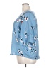 Ellos 100% Polyester Blue 3/4 Sleeve Blouse Size 18 - photo 5