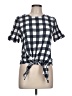 Madewell Blue Short Sleeve Blouse Size L - photo 1