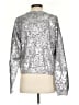 Rachel Comey 100% Cotton Metallic Silver Pullover Sweater Size XS - photo 2