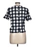 Madewell Blue Short Sleeve Blouse Size L - photo 2