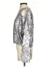 Rachel Comey 100% Cotton Metallic Silver Pullover Sweater Size XS - photo 5