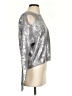 Rachel Comey 100% Cotton Metallic Silver Pullover Sweater Size XS - photo 4