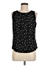 Ann Taylor Factory 100% Polyester Black Sleeveless Blouse Size M - photo 1