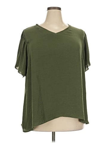 Blousology Short Sleeve Blouse (view 1)