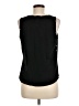 Ann Taylor Factory 100% Polyester Black Sleeveless Blouse Size M - photo 2