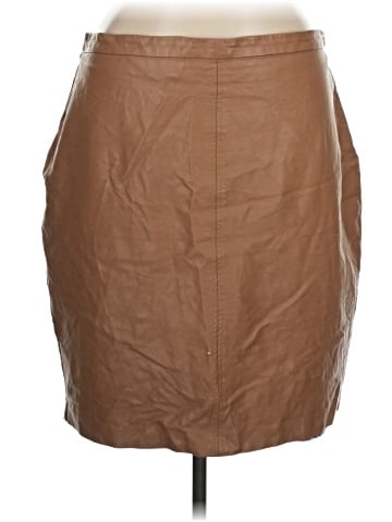 City Chic Faux Leather Skirt (view 1)