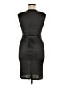 Versace Classic V2 Solid Black Cocktail Dress Size M (estimated) - photo 2