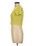 Garage Yellow Short Sleeve Turtleneck Size L - photo 5