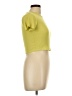 Garage Yellow Short Sleeve Turtleneck Size L - photo 4