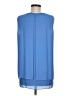 Talbots 100% Polyester Blue Sleeveless Blouse Size M - photo 2