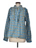Unbranded Tweed Blue Long Sleeve Blouse Size M - photo 1