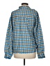 Unbranded Tweed Blue Long Sleeve Blouse Size M - photo 2