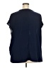 ELOQUII Blue Short Sleeve Blouse Size 22 Plus - photo 2