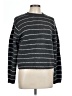 Vince. Stripes Black Pullover Sweater Size L - photo 1