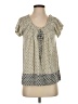 Soft Joie Gray Short Sleeve Blouse Size S - photo 1