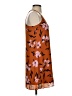 GB 100% Polyester Tropical Orange Casual Dress Size XS - photo 4