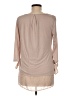 LC Lauren Conrad Tan 3/4 Sleeve Top Size M - photo 2