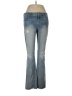 Express Jeans Hearts Blue Jeans Size 12 - photo 1