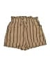 MNG Stripes Brown Shorts Size XS - photo 1