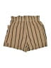 MNG Stripes Brown Shorts Size XS - photo 2