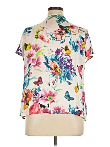 Elementz Short Sleeve Blouse (view 2)