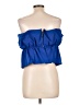Sugar Lips Blue Sleeveless Blouse Size L - photo 2