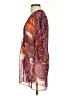 CAbi Paisley Purple Red Kimono Size S - photo 5