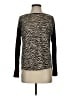 MICHAEL Michael Kors Animal Print Black Long Sleeve Top Size S - photo 1