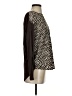 MICHAEL Michael Kors Animal Print Black Long Sleeve Top Size S - photo 4