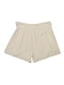 Athleta Solid Ivory Khaki Shorts Size 14 - photo 2