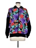 Assorted Brands 100% Polyester Tropical Purple Track Jacket Size M - photo 1