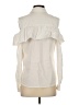 Calvin Klein Ivory Sleeveless Button-Down Shirt Size S - photo 2