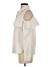 Calvin Klein Ivory Sleeveless Button-Down Shirt Size S - photo 5
