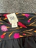 Gap 100% Polyester Floral Black Casual Dress Size M - photo 7
