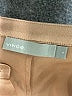 Vince. 100% Silk Metallic Tan Long Sleeve Silk Top Size S - photo 6