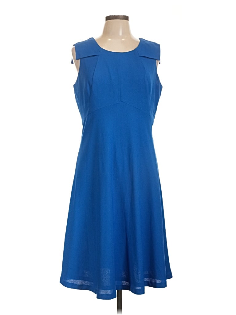 Pre-owned Nine West Casual Dress In Blue