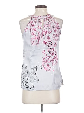 White House Black Market Sleeveless Blouse (view 2)