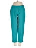 J.Crew 100% Cotton Color Block Teal Casual Pants Size 0 (petite) - photo 1