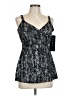 Mainstream Silver Gray Swimsuit Top Size L - photo 1