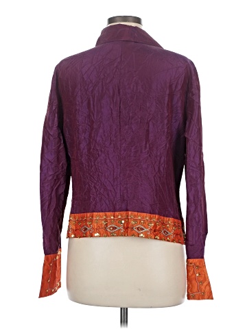 Coldwater Creek Long Sleeve Silk Top (view 2)