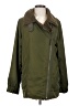 Anthropologie 100% Polyester Solid Green Coat Size S - photo 1