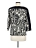 Susan Graver Black 3/4 Sleeve Blouse Size M - photo 2
