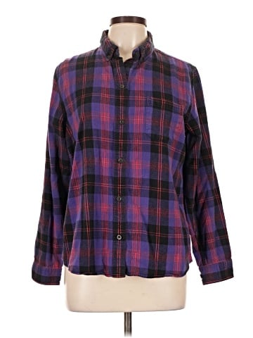L.L.Bean Long Sleeve Button-Down Shirt (view 1)
