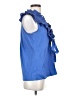 BCBGMAXAZRIA Blue Sleeveless Blouse Size S - photo 4