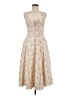 Windsor 100% Polyester Floral Ivory Cocktail Dress Size M - photo 1