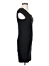 Armani Exchange Solid Black Casual Dress Size S - photo 4