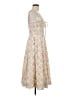 Windsor 100% Polyester Floral Ivory Cocktail Dress Size M - photo 4